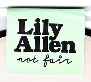 Lily Allen : Not Fair (7", Single, Pic)