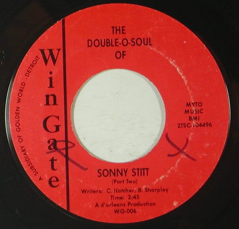 Sonny Stitt : The Double-O-Soul Of (7", Single)