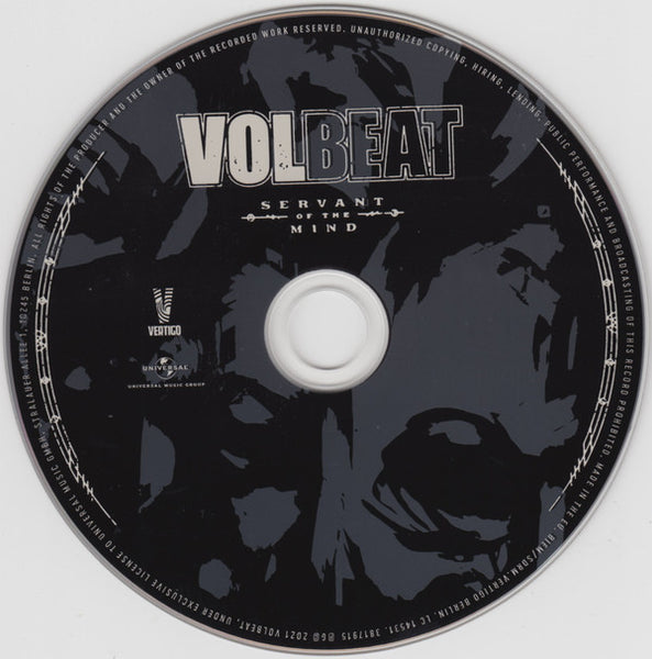 Volbeat : Servant Of The Mind (CD, Album + CD + Ltd, Dig)