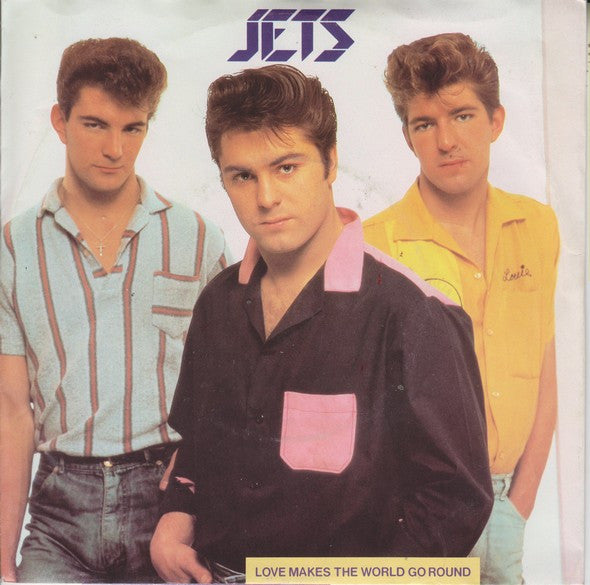 The Jets (2) : Love Makes The World Go Round (7", Single)