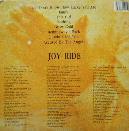 The Brilliant Corners : Joy Ride (LP, Album)