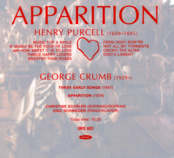 Christine　great　River　price　Schäfer,　Purcell,　Records　–　Buy　Crumb,　a　Apparition　Album)　Eric　for　Schneider　Soar　(CD,　Online　Henry　George
