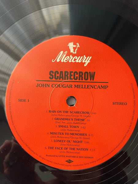 John Cougar Mellencamp : Scarecrow (LP, Album, RE, RM, Hal)