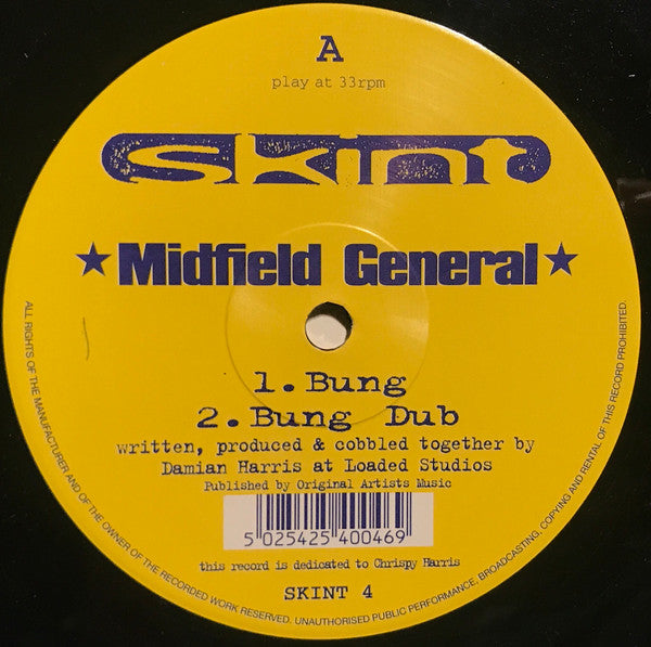 Midfield General : Worlds / Bung (12")