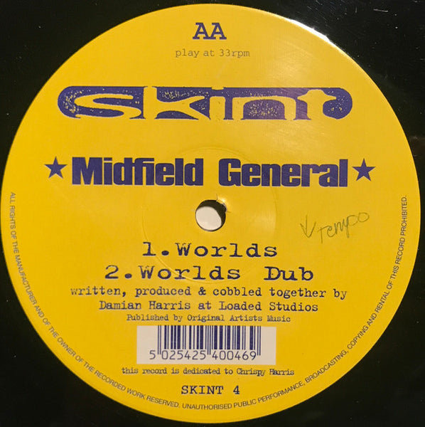 Midfield General : Worlds / Bung (12")