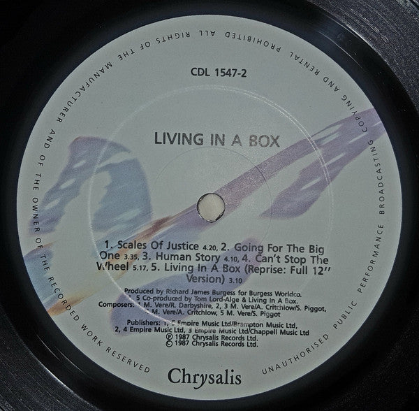 Living In A Box : Living In A Box (LP, RP)