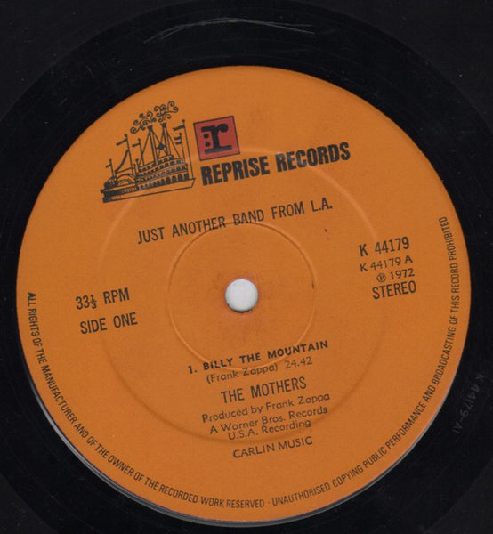 Las Mothers* : Just Another Band From L.A. (LP, Album)