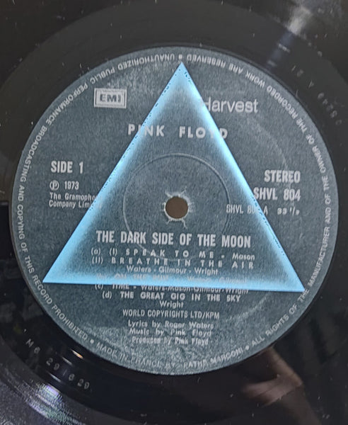 Pink Floyd : The Dark Side Of The Moon (LP, Album, Gat)