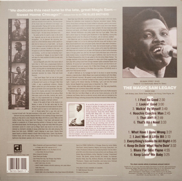 Magic Sam : The Magic Sam Legacy (LP, Album)