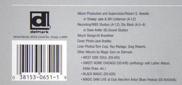 Magic Sam : The Magic Sam Legacy (LP, Album)