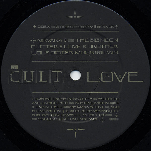 THE CULT LOVE レコード The Cult - Love (Vinyl LP) * * * - Music Direct