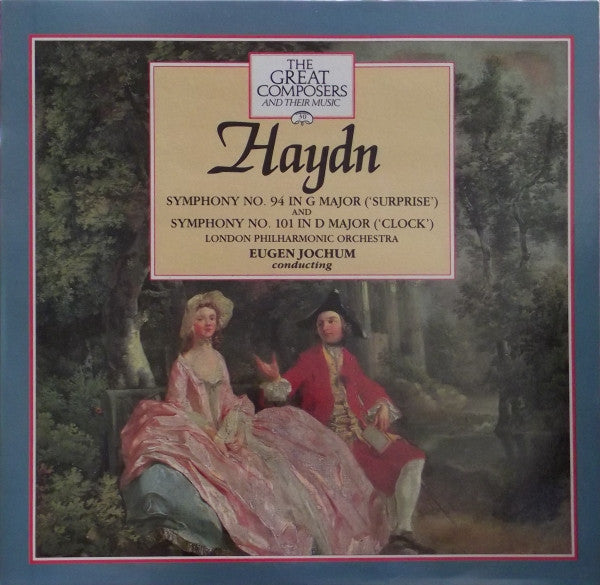 Haydn*, London Philharmonic Orchestra / Conducted By Eugen Jochum : Symphony No.94 In G Major ('Surprise') And Symphony No. 101 In D Major ('Clock') (LP)