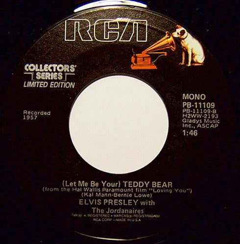 Elvis Presley : Loving You / (Let Me Be Your) Teddy Bear (7", Single, Mono, Ltd, RE, Styrene, Ter)