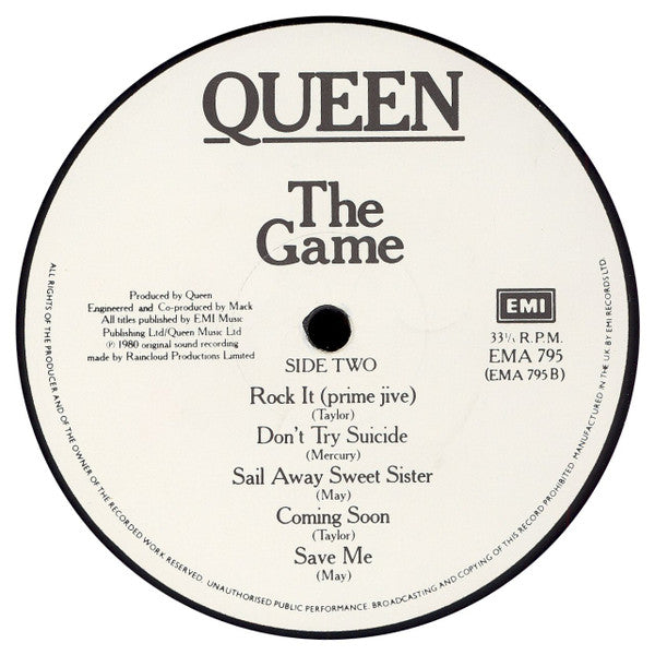 Buy Queen : The Game (LP, Album, Foi) Online for a great price