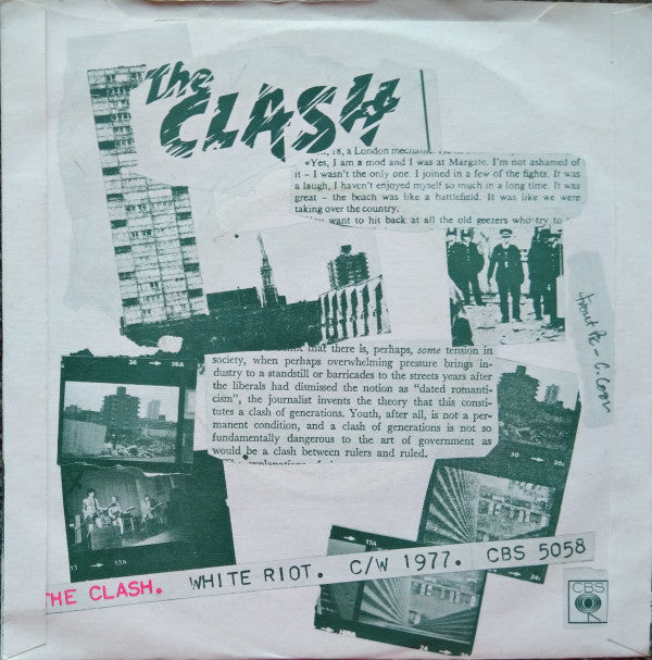 Buy The Clash : White Riot (7