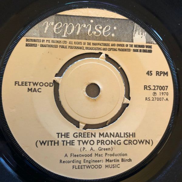 Fleetwood Mac The Green Manalishi (With The Two Prong Crown) World In  Harmony (7