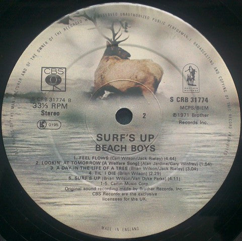 Buy The Beach Boys : Surf's Up (LP, Album, RE) Online for a great