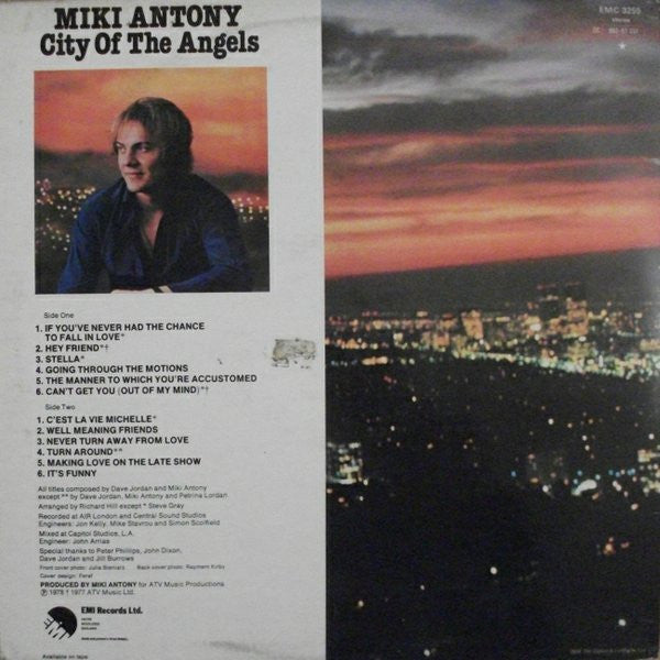 Miki Antony : City Of The Angels (LP, Album)