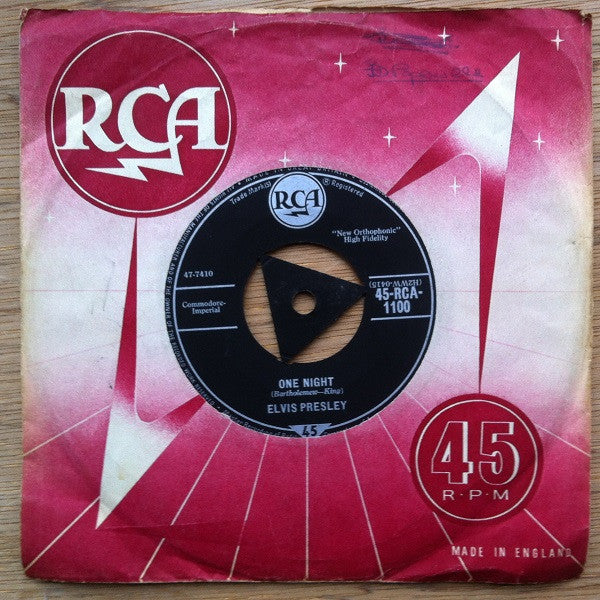 Elvis Presley : One Night / I Got Stung (7", Single)