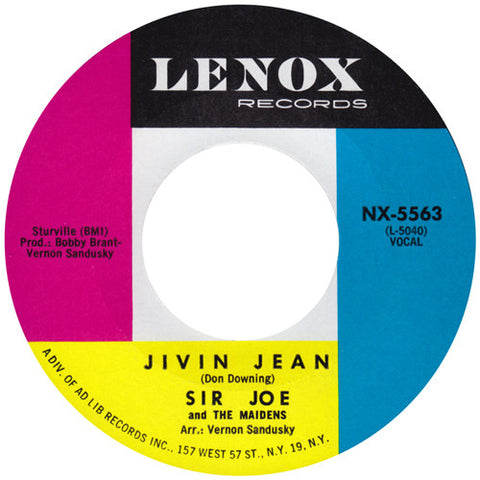 Sir Joe And The Maidens : Jivin Jean (7", Single)