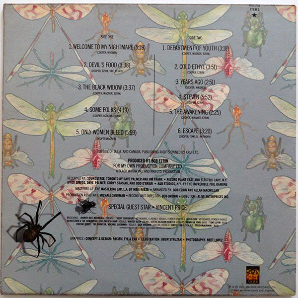 Alice Cooper (2) : Welcome To My Nightmare (LP, Album)