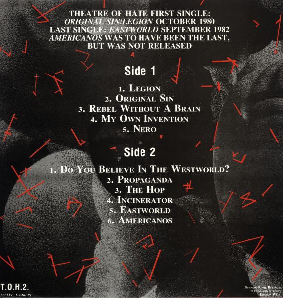 Theatre Of Hate : Revolution (LP, Comp)