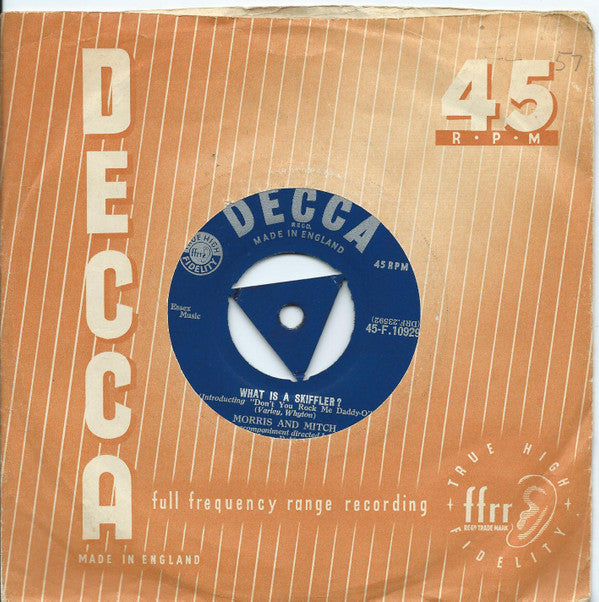 Morris & Mitch : What Is A Skiffler? (7", Single)