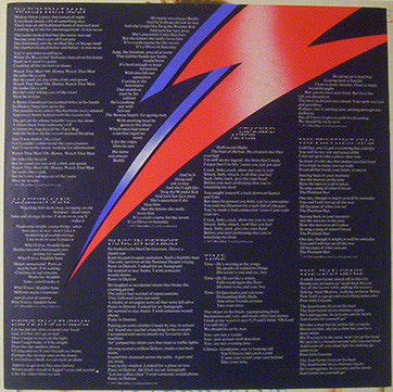 David Bowie : Aladdin Sane (LP, Album, Non)