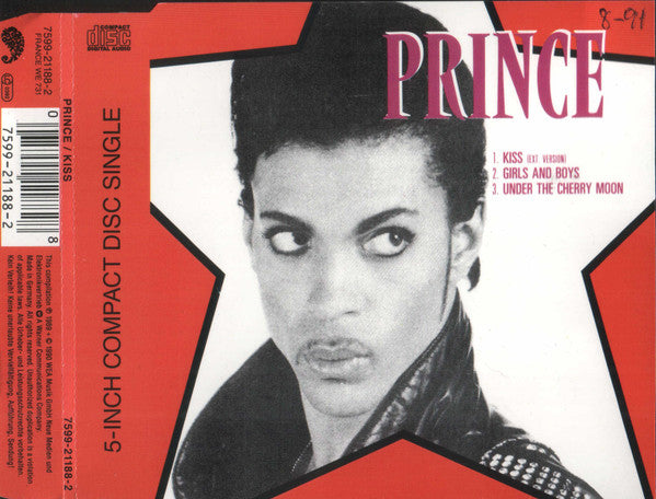 Prince - Kiss (CD, Single, RE, RSA) (Very Good Plus (VG+))