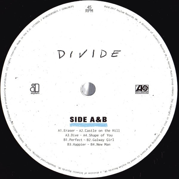 Buy Ed Sheeran : ÷ (Divide) (2xLP, Album, Dlx, Gat) Online for a